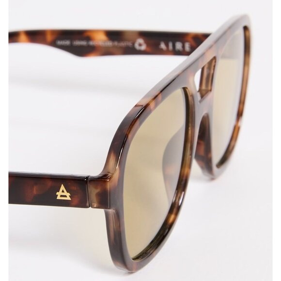 AIRE Whirlpool in Dark Tort & Khaki Tint One Size Nw Unisex Sunnies - Picture 2 of 16